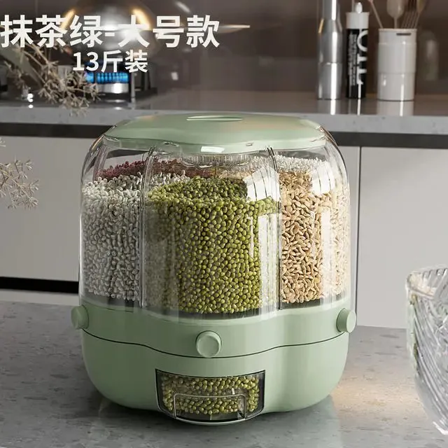 360° Rotating Grains Food Dispenser