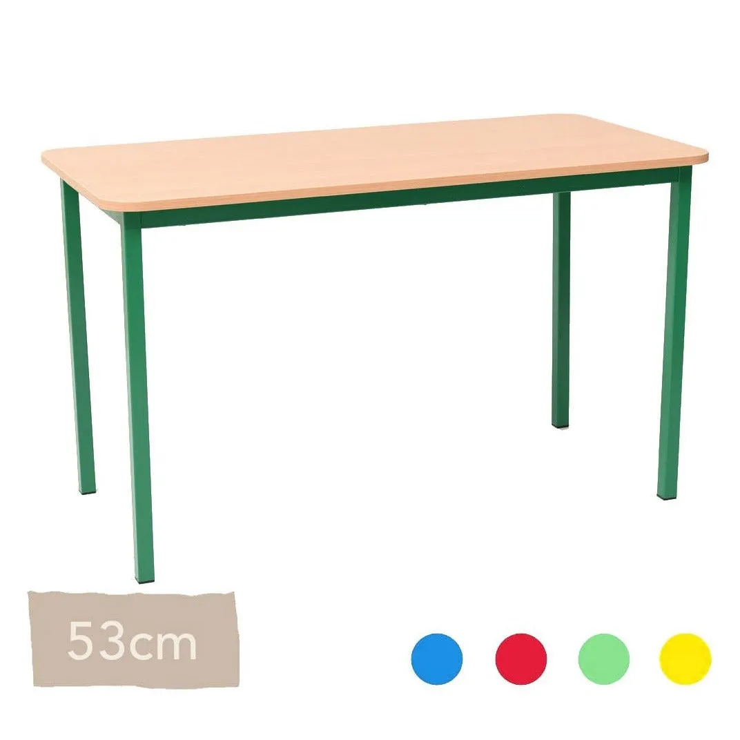 53cm Steel School Table and Chairs