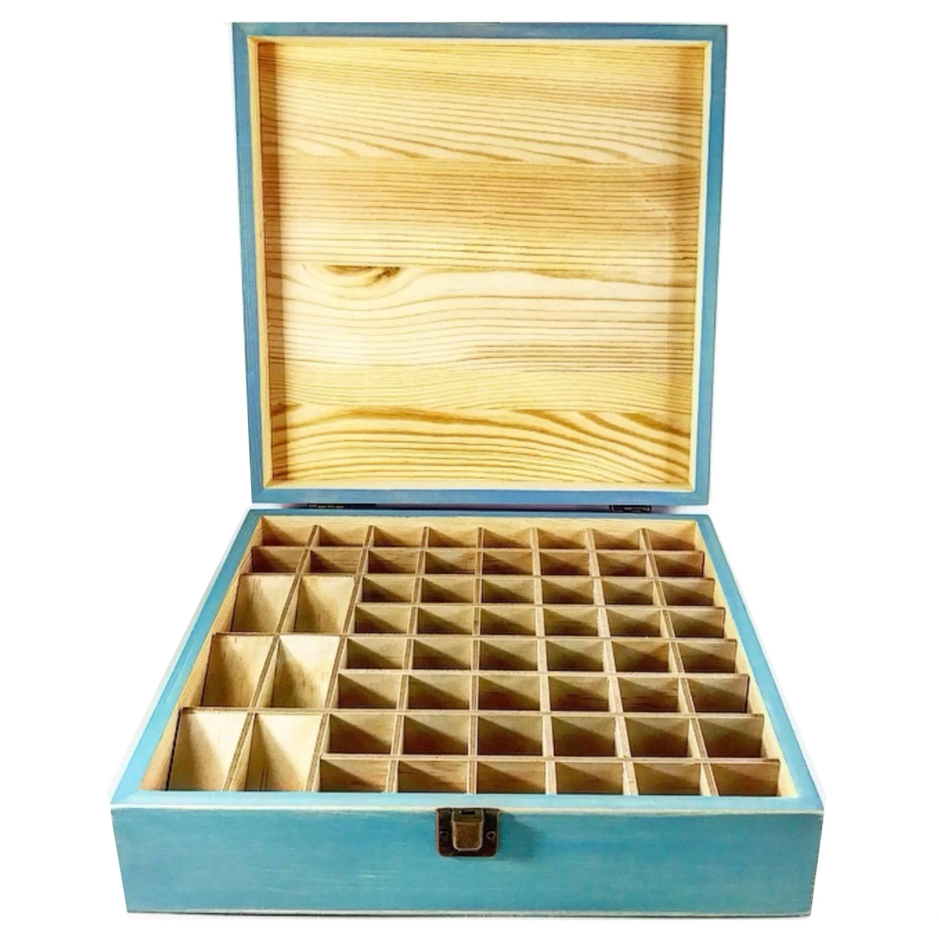 58 Slot Essential Oil Storage Box - Choose Stain Choose Design