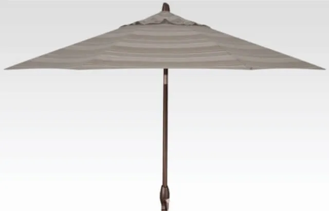 9ft Auto Tilt Umbrella - Canvas Henna