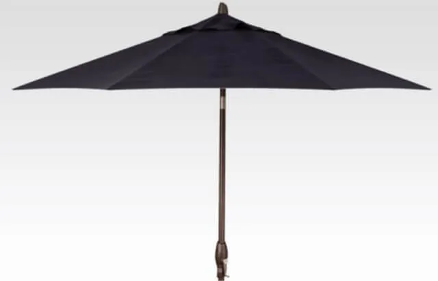 9ft Auto Tilt Umbrella - Canvas Henna