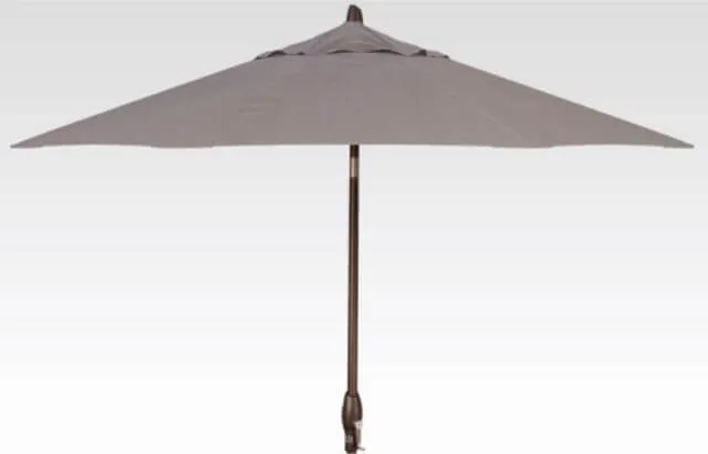 9ft Auto Tilt Umbrella - Canvas Henna