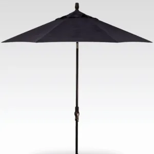 9ft Auto Tilt Umbrella - Canvas Navy