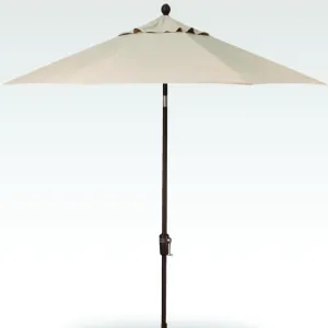 9ft Push Tilt Umbrella -  Champagne