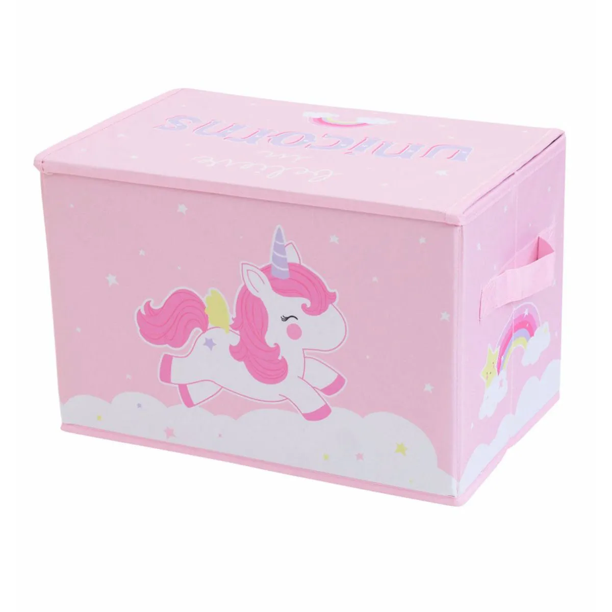 A Little Lovely Company Pop Up Storage Box Unicorn