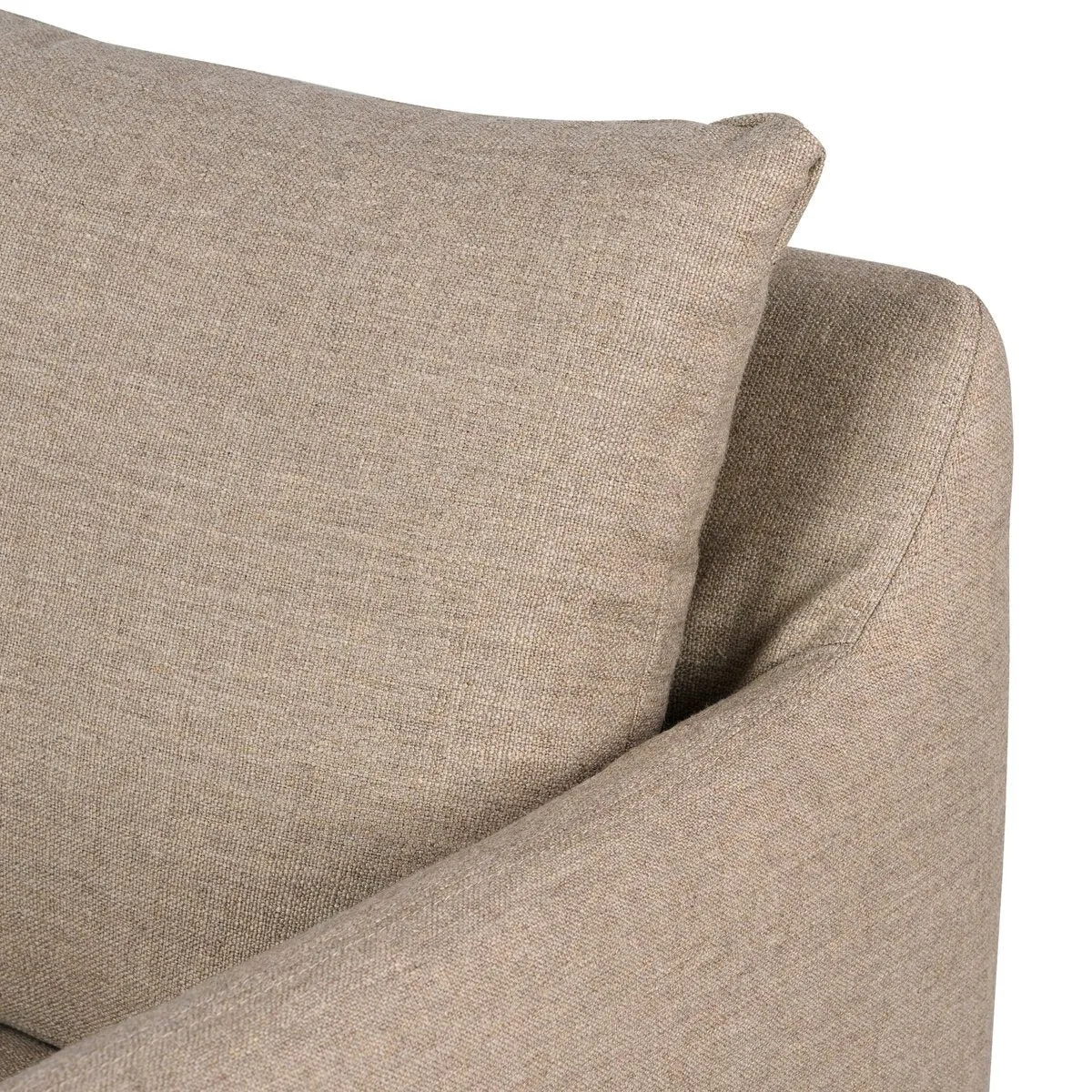 Banks Slipcover Swivel Chair