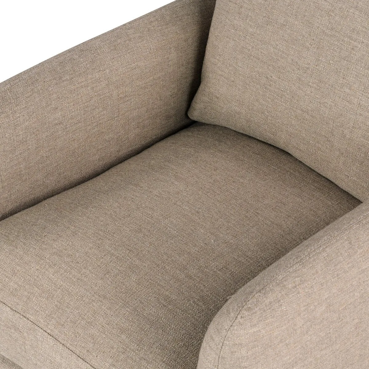 Banks Slipcover Swivel Chair