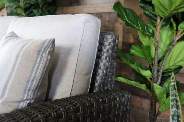 BISCAYNE 3 PIECE SEATING SET - Love Seat and 2 Club Chairs