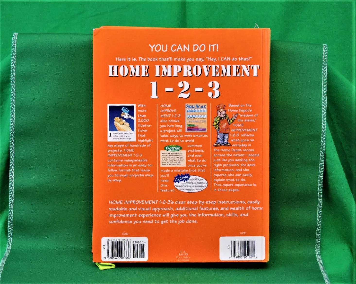 Book - JAE - 1995 - Home Improvement 1-2-3 - from The Home Depot