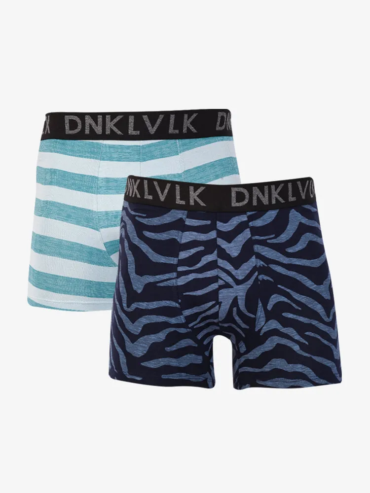 Boxer para Hombre Dunkelvolk LOW RISE TRUNKS CLASSIC C2-BOOSTER CEL-AZU