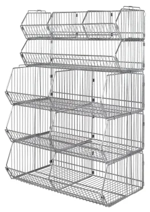 Commercial Metal Wire Basket Organizer