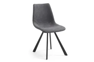 Como Amanda Modern Dining and Breakout Chair in Synthetic Leather