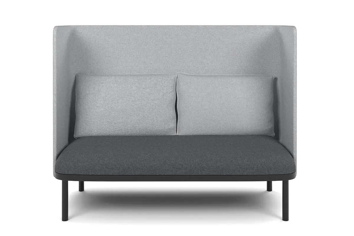 Cozy Double Seater High Back Lounge with Cushion