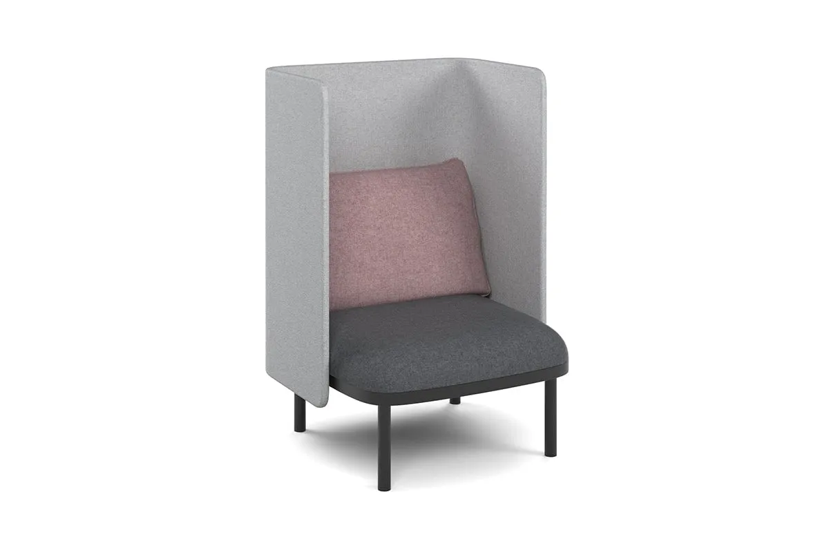 Cozy Single Seater High Back Lounge with Cushion