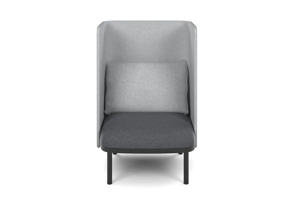 Cozy Single Seater High Back Lounge with Cushion