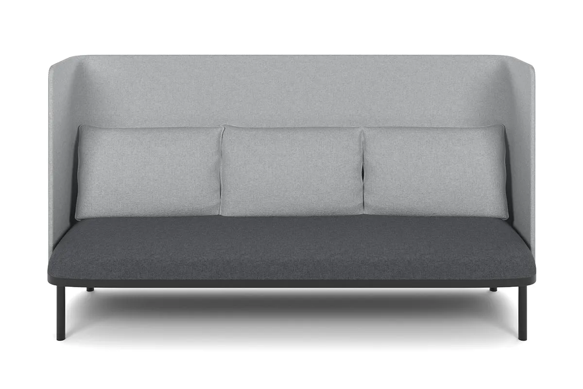 Cozy Triple Seater High Back Lounge with Cushion