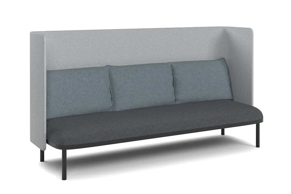 Cozy Triple Seater High Back Lounge with Cushion