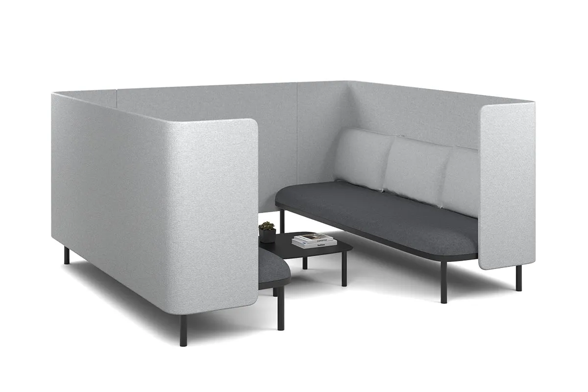 Cozy Two Triple Seater Pod Privacy Booth