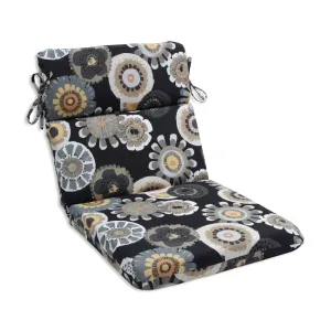 Crosby Ebony Rounded Corners Chair Cushion