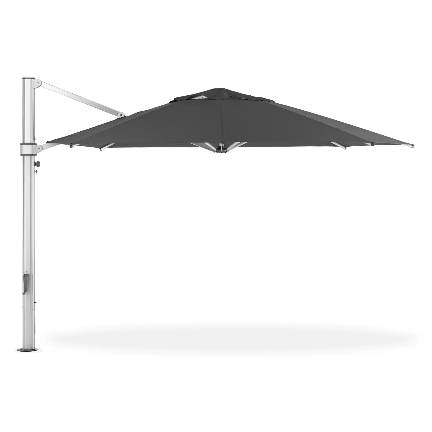 Designer 13' Octagon Dark Grey Cantilever Umbrella