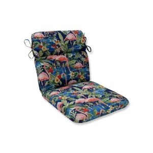 Flamingoing Lagoon Rounded Corners Chair Cushion