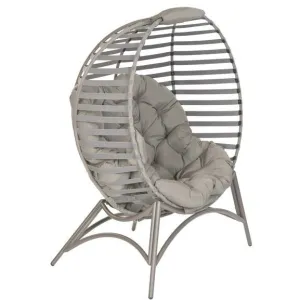 FlowerHouse Cozy Modern Ball Chair in Sand