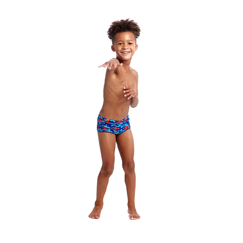 Funky Trunks - Blob Mob - Toddler Boys Printed Trunks