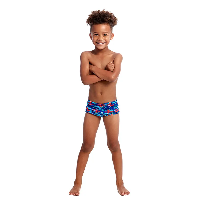 Funky Trunks - Blob Mob - Toddler Boys Printed Trunks