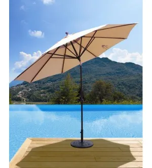 Galtech 789 - 11 FT Deluxe Auto Tilt Patio Umbrella