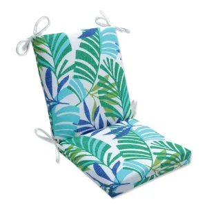 Islamorada Blue/Green Squared Corners Chair Cushion