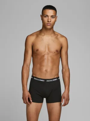 Jack & Jones JACANTHONY 3 Pack Trunks-BLACK BLACK