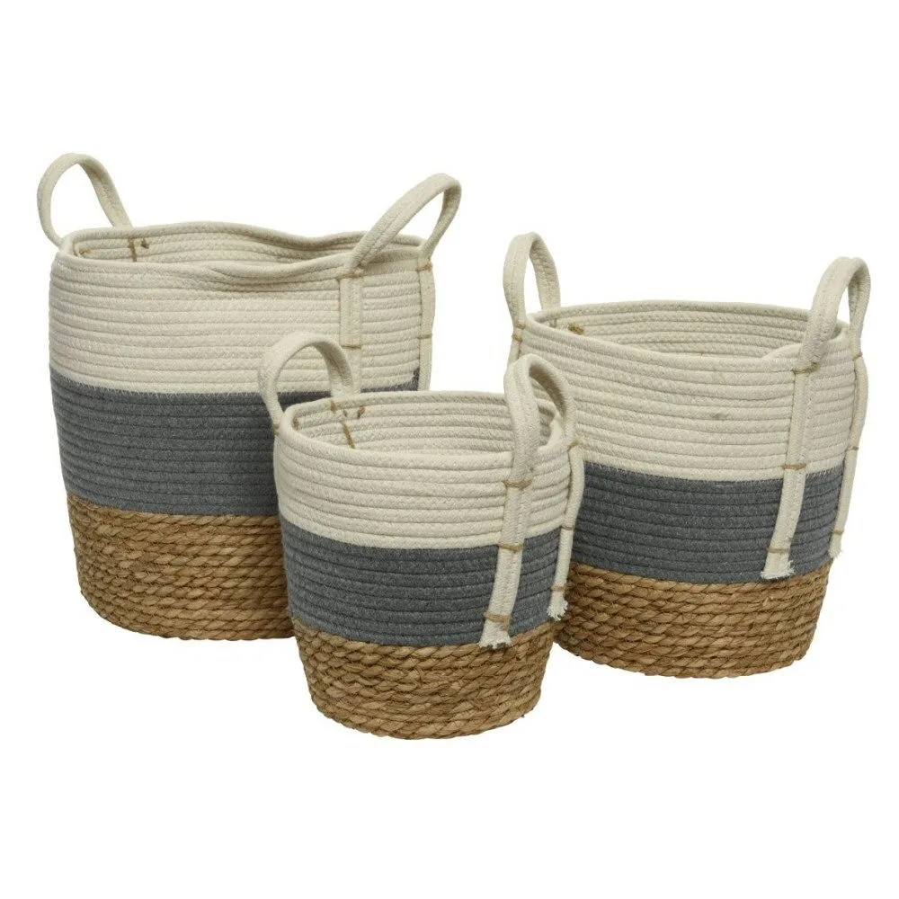 Kaemingk 23cm Woven Cornleaf Basket