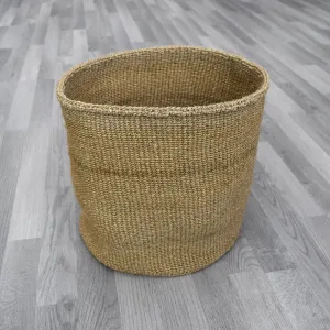 Kenyan Basket - Sisal Basket - KB46 - 12"