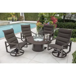 Kenzo 5 Piece Firepit Chat Group