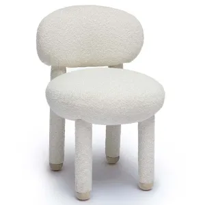 Manu Side Chair, Cream, Set of 2