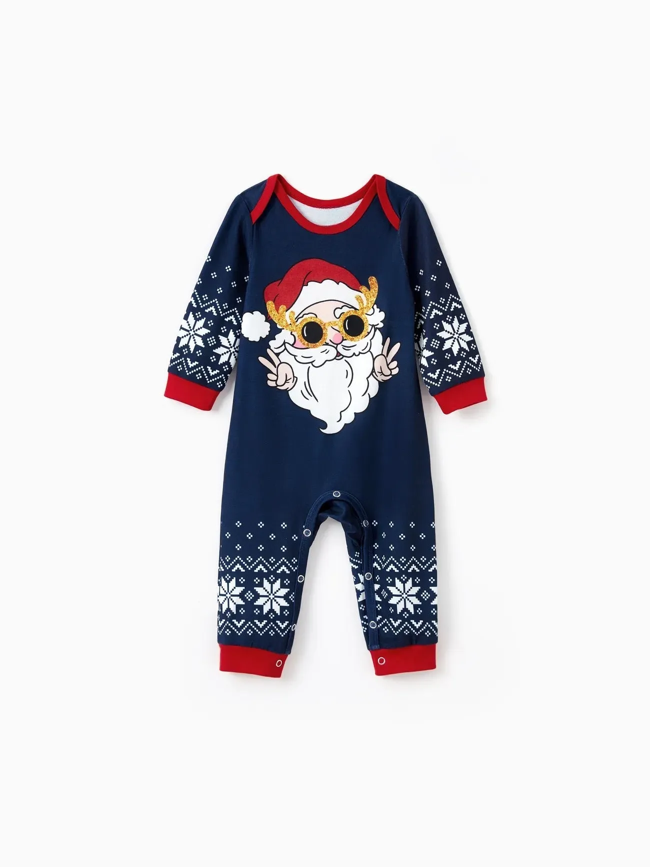 Matching Family Santa Graphic Pajama Set