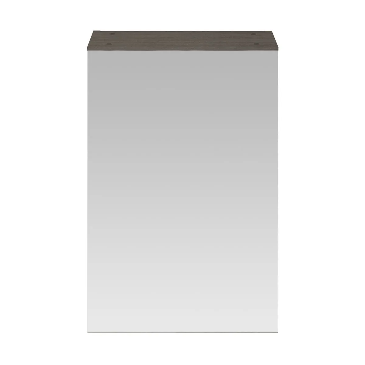 Nuie Athena 450mm 1 Door Mirror Cabinet in Anthracite