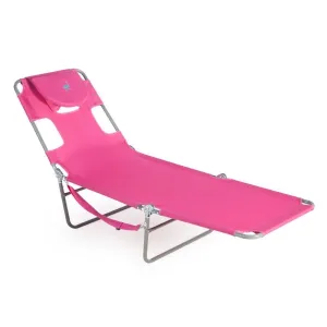 Ostrich Chaise Lounge, Pink