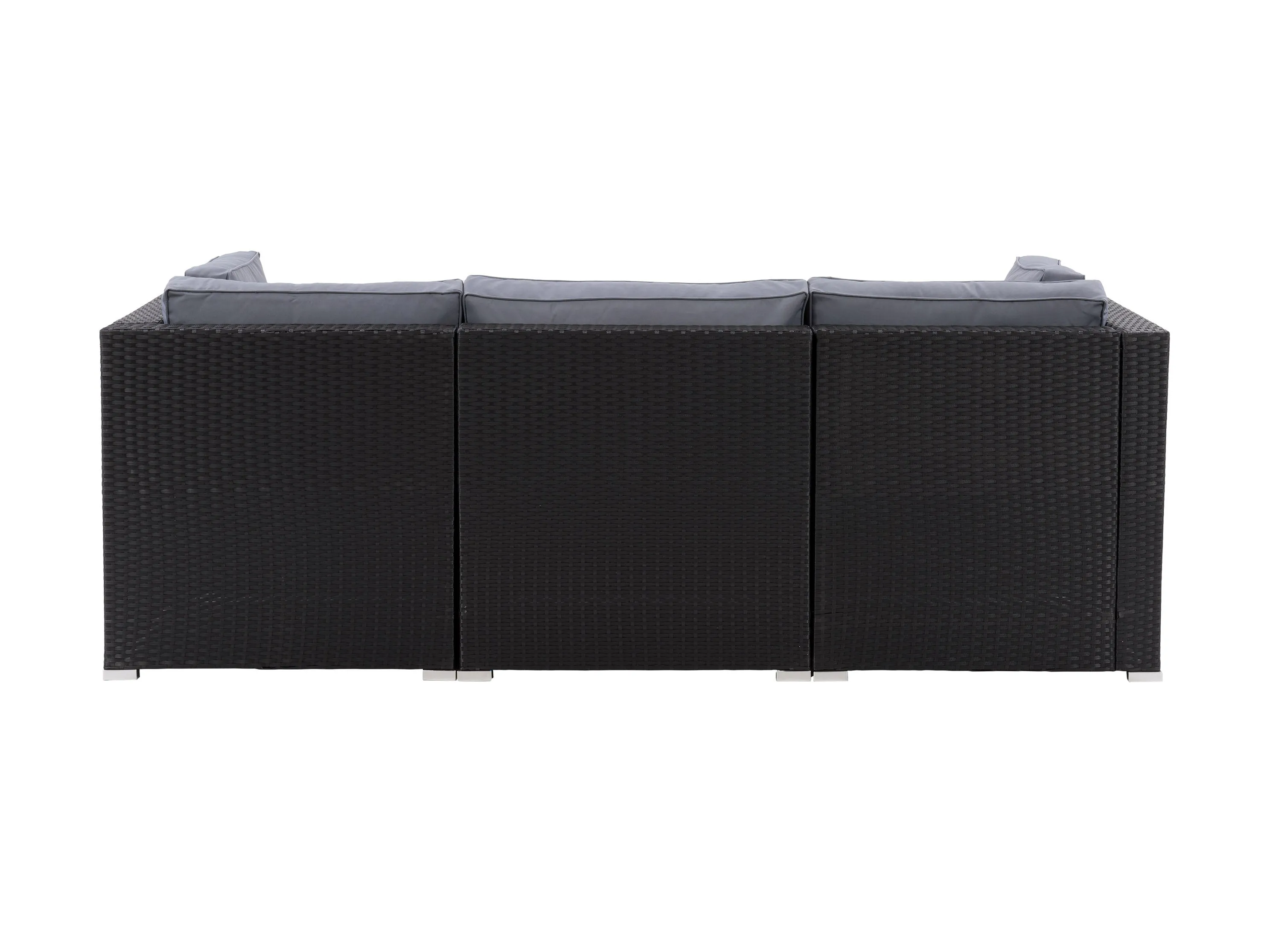 Outdoor Wicker Sofa, 3pc