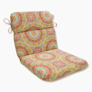 Outdoor/Indoor Delancey Jubilee Rounded Corners Chair Cushion