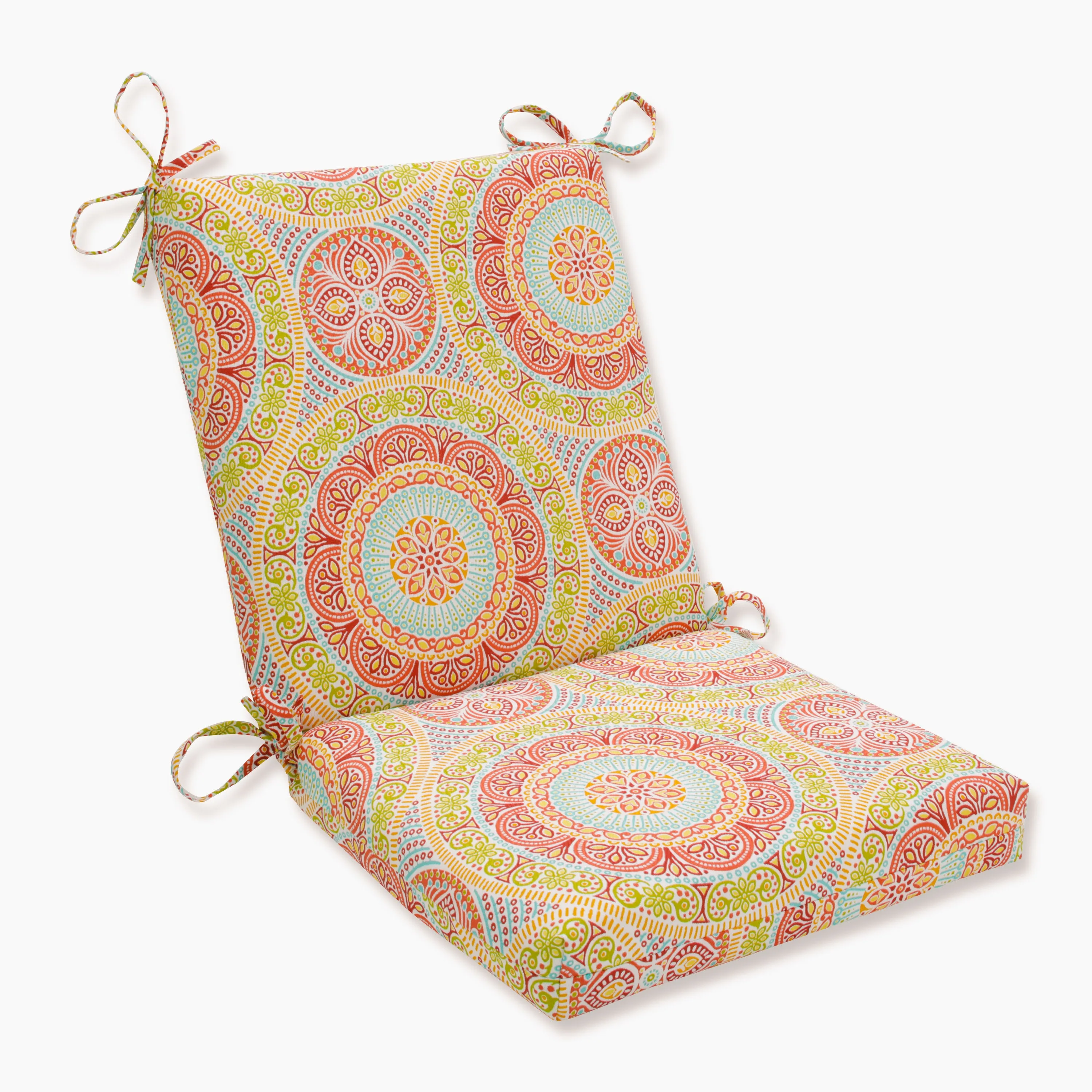 Outdoor/Indoor Delancey Jubilee Squared Corners Chair Cushion