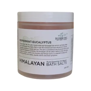 Peppermint-Eucalyptus Himalayan Bath Salts