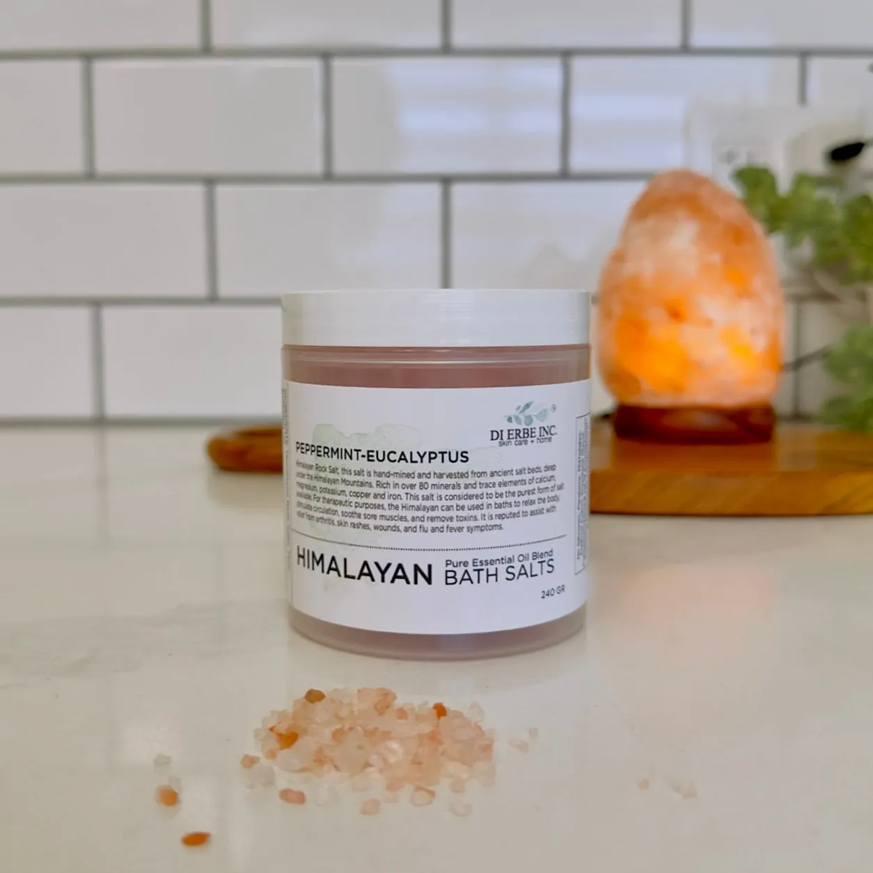 Peppermint-Eucalyptus Himalayan Bath Salts