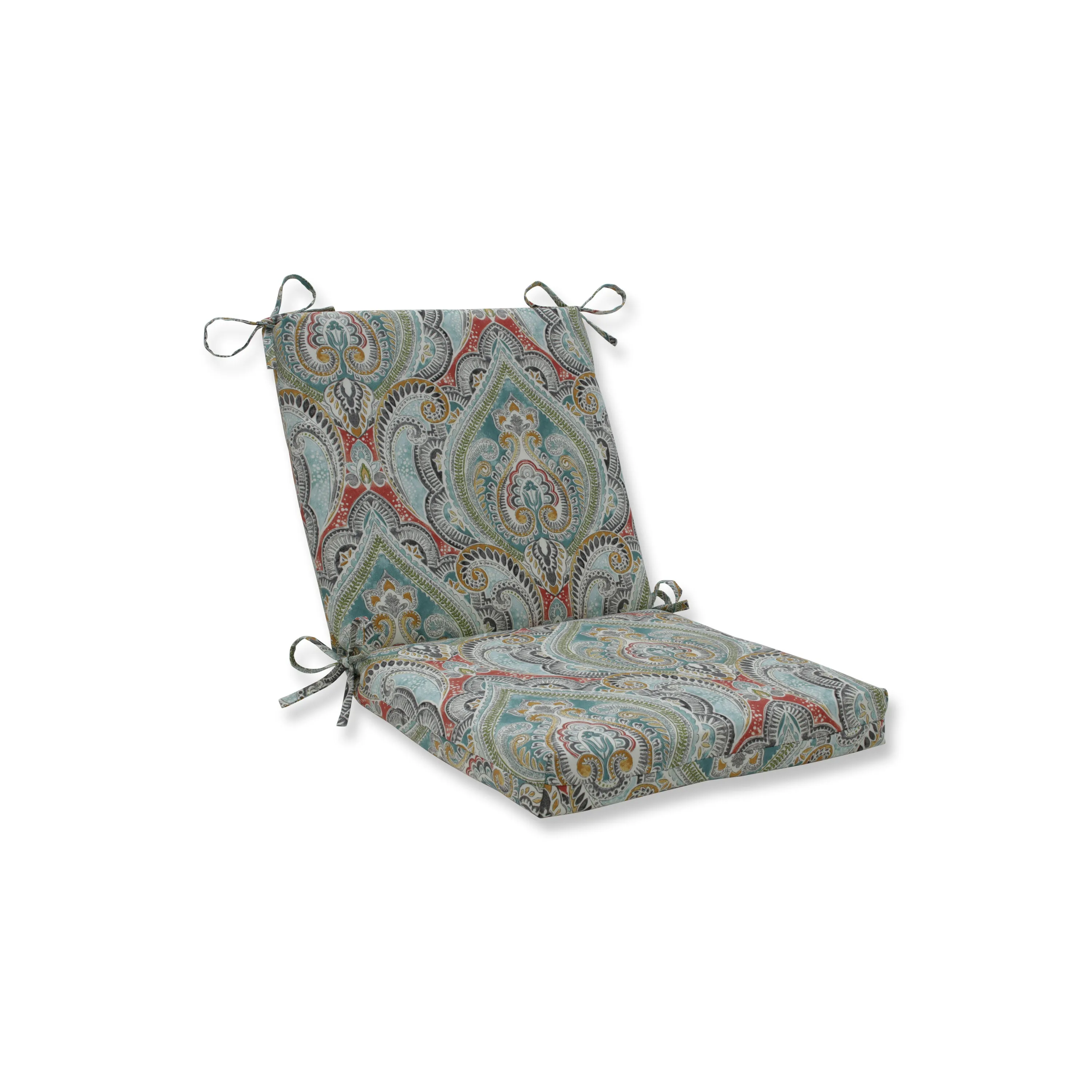 Pretty Witty Reef Squared Corners Chair Cushion