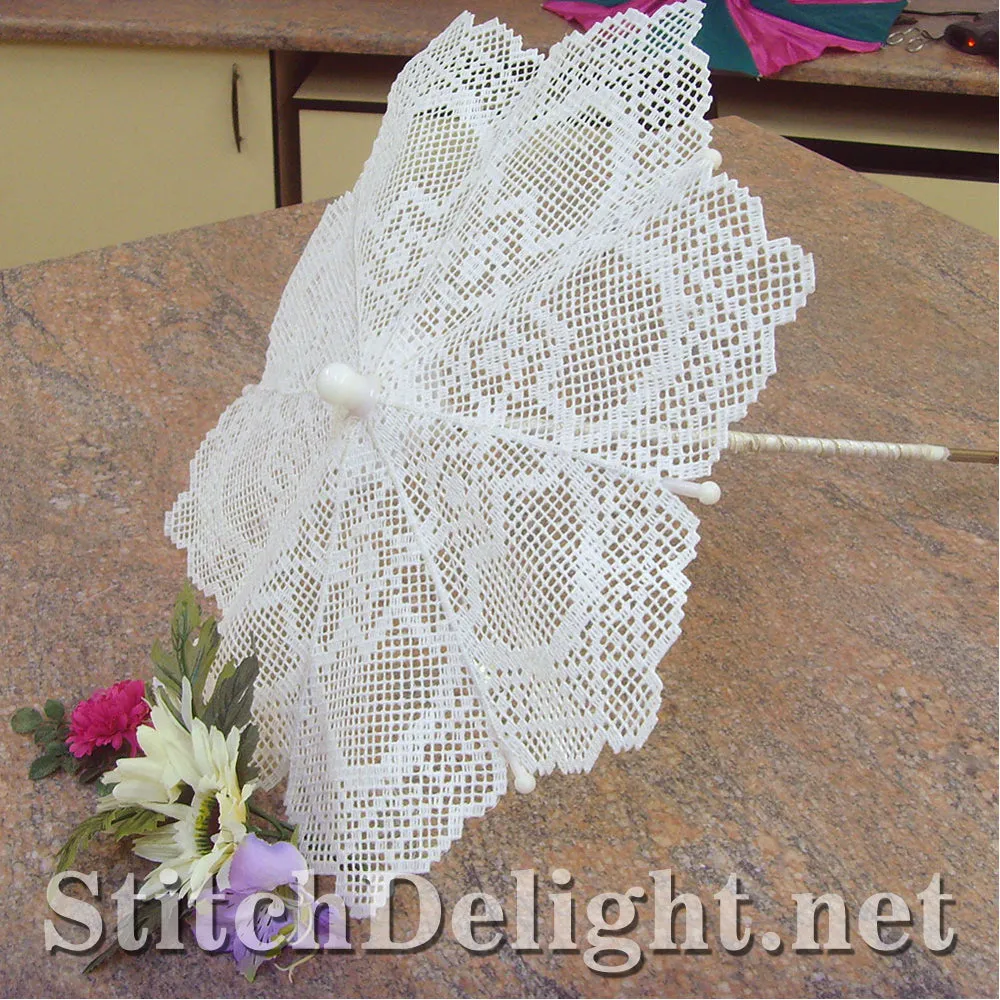 SD0509 Fillet Crochet Doily