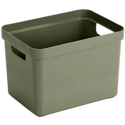 Sigma Home Storage Box 18L - Dark Green