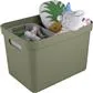 Sigma Home Storage Box 18L - Dark Green