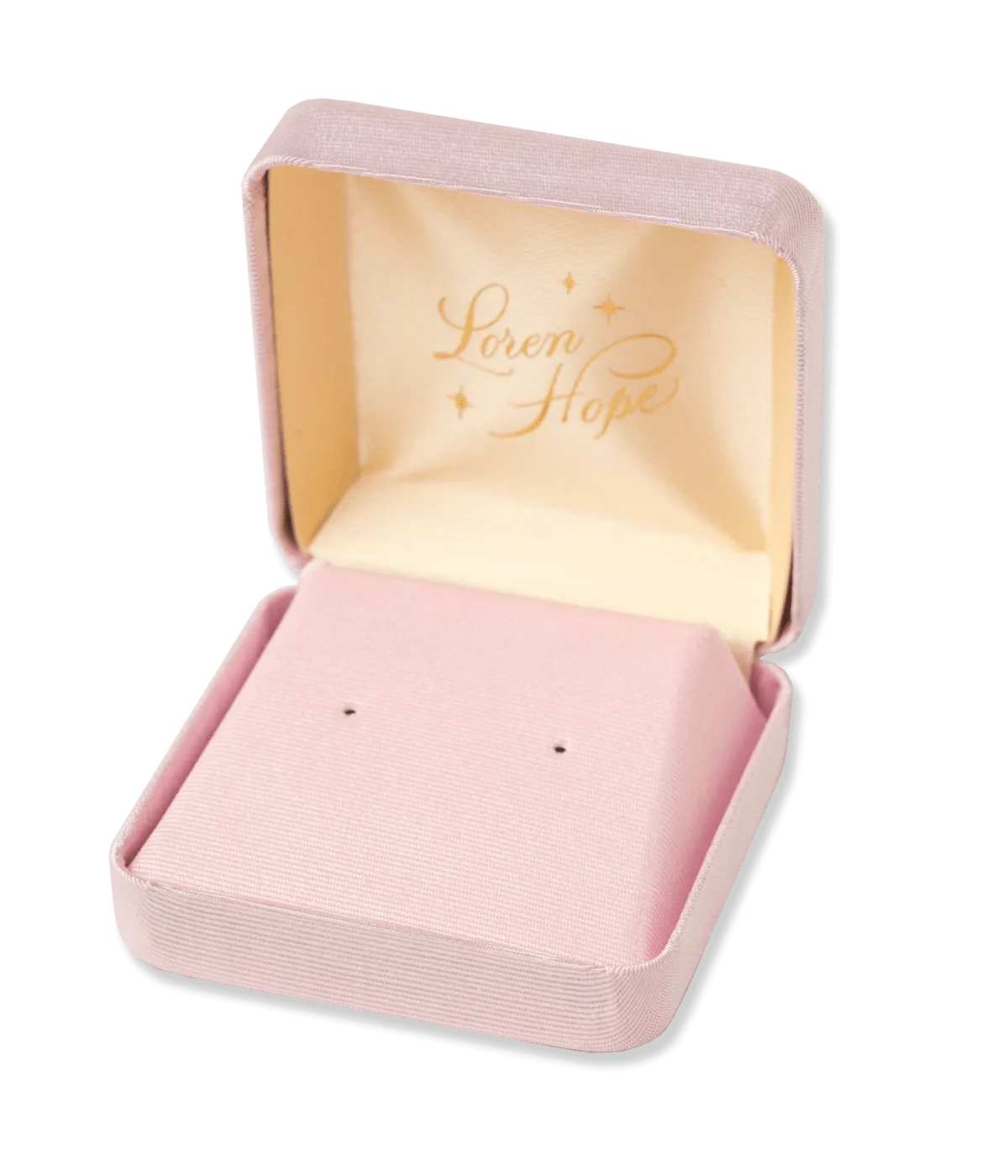 Small Vintage Style Pink Gift Box (For Studs)