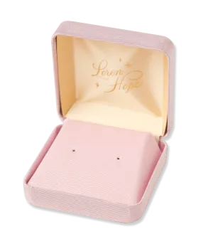 Small Vintage Style Pink Gift Box (For Studs)