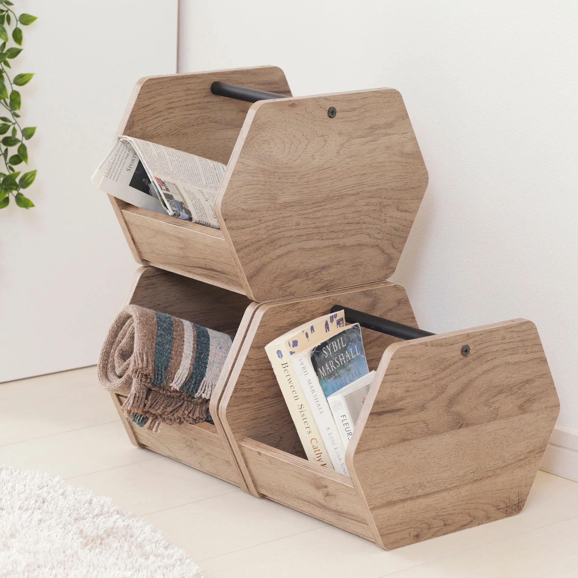 Storage Basket Wooden